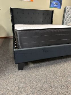 New Queen Size Bed With Promo Mattress And Free Delivery