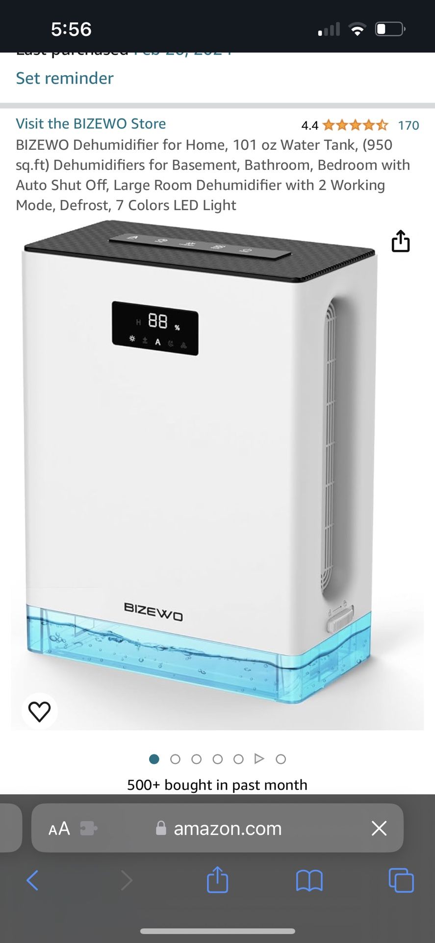 Dehumidifier 