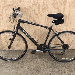 Mens Specialized Serius Bike and Kinetic Exercise Trainer