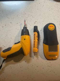 Studsensor. Screw driver.voltage tester