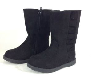 NWT Cat & Jack Toddler Girls Reva Boots Ruffle 11 BRAND NEW!!!