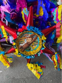 Curious George 3-d piñata