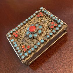 Antique Match Box Cover