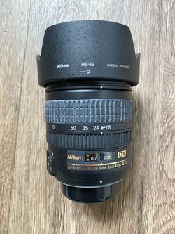 Nikon 18-70mm Lens Kit + Bag + Filters + Hood + Caps - $80