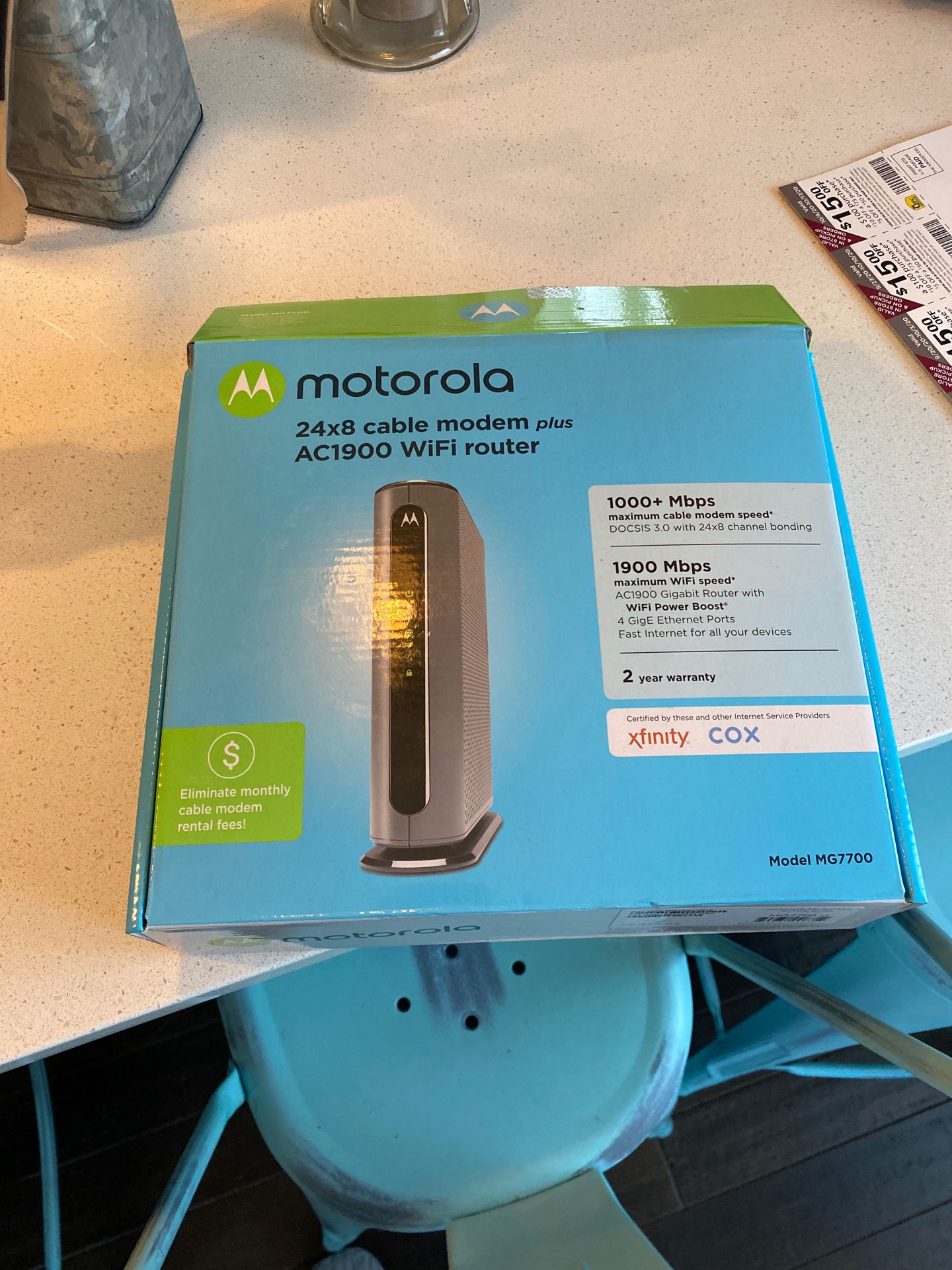 Motorola modem router