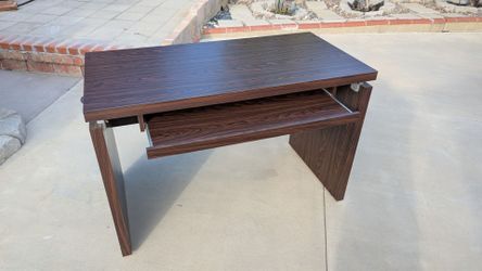 Simple Computer Desk, 47 L X 24 W X 31 H inch Vintage Office Desk Computer Table, Study Writing Study Desk Workstation for Home Office