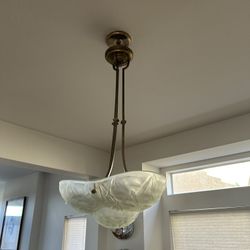 French Art Deco Chandelier 