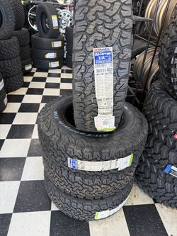 LT285/70R17 BFGOORICH KO2 installs and alignment