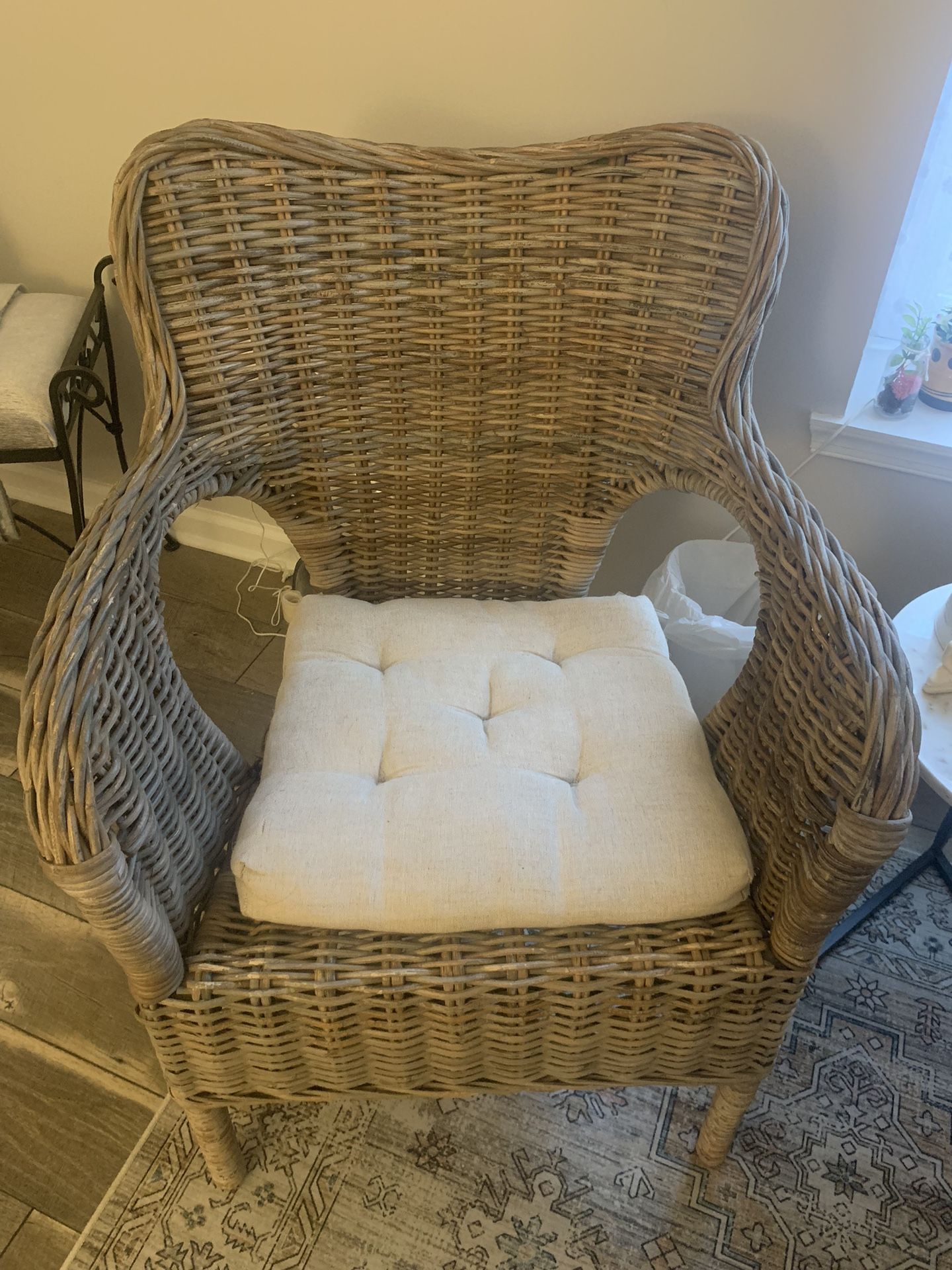Wicker chair
