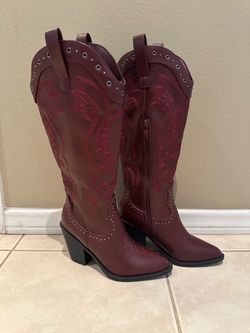 Red Cowboy boots