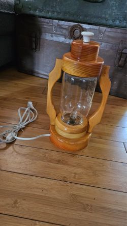 Wood Manson jar