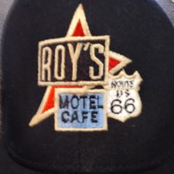 ROUTE. 66. VINTAGE  HAT   ROYS .MOTEL& CAFE