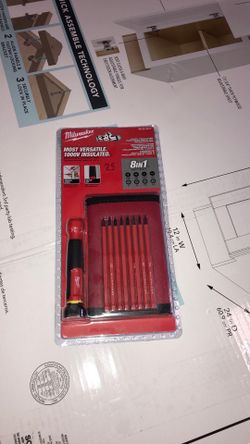 Milwaukee 8-in-1 1000V Insulated Precision Multi-Bit Screwdriver