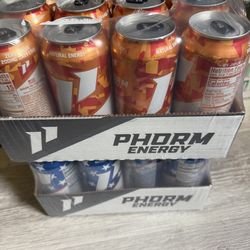 $20 PHORM ENERGY CASE 12 pack FIRM