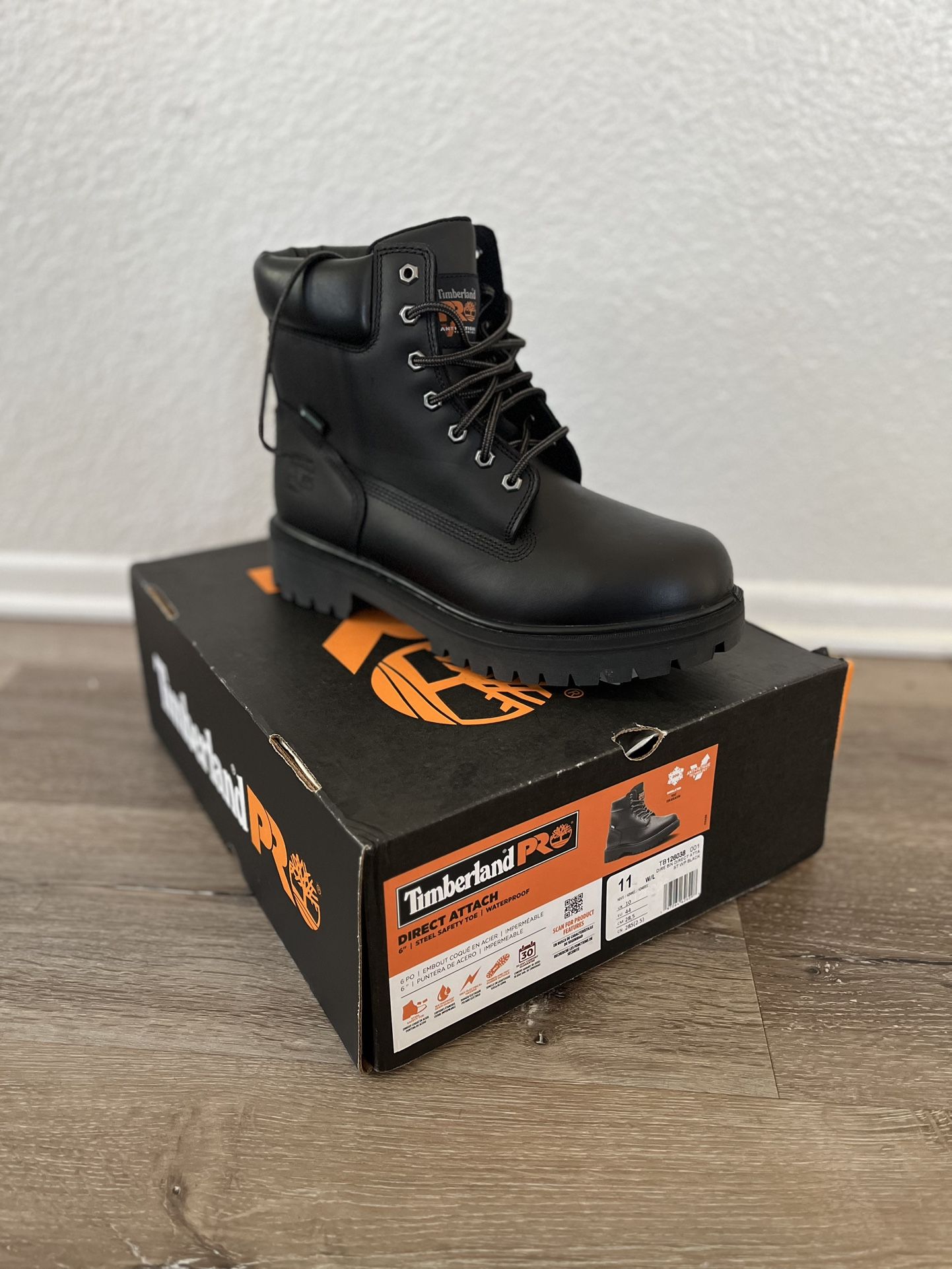Timberland PR Work Boots Steel Toe 