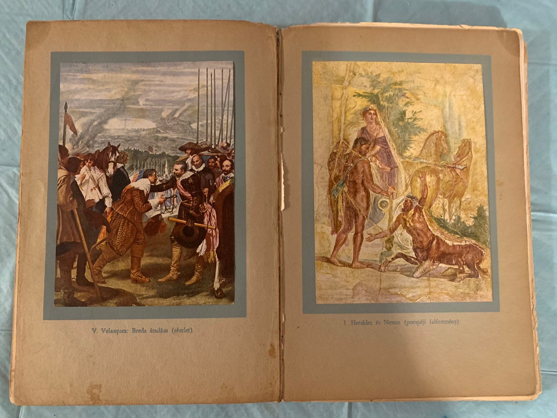 Vintage Hungarian Book Europa Festeszete Biro Jozsef Officina Budapest