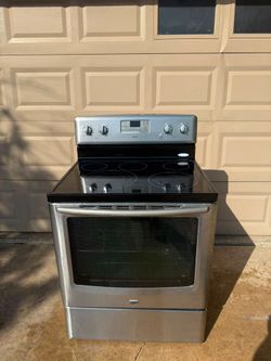 Maytag Electric Stove in good condition. Free delivery and installation