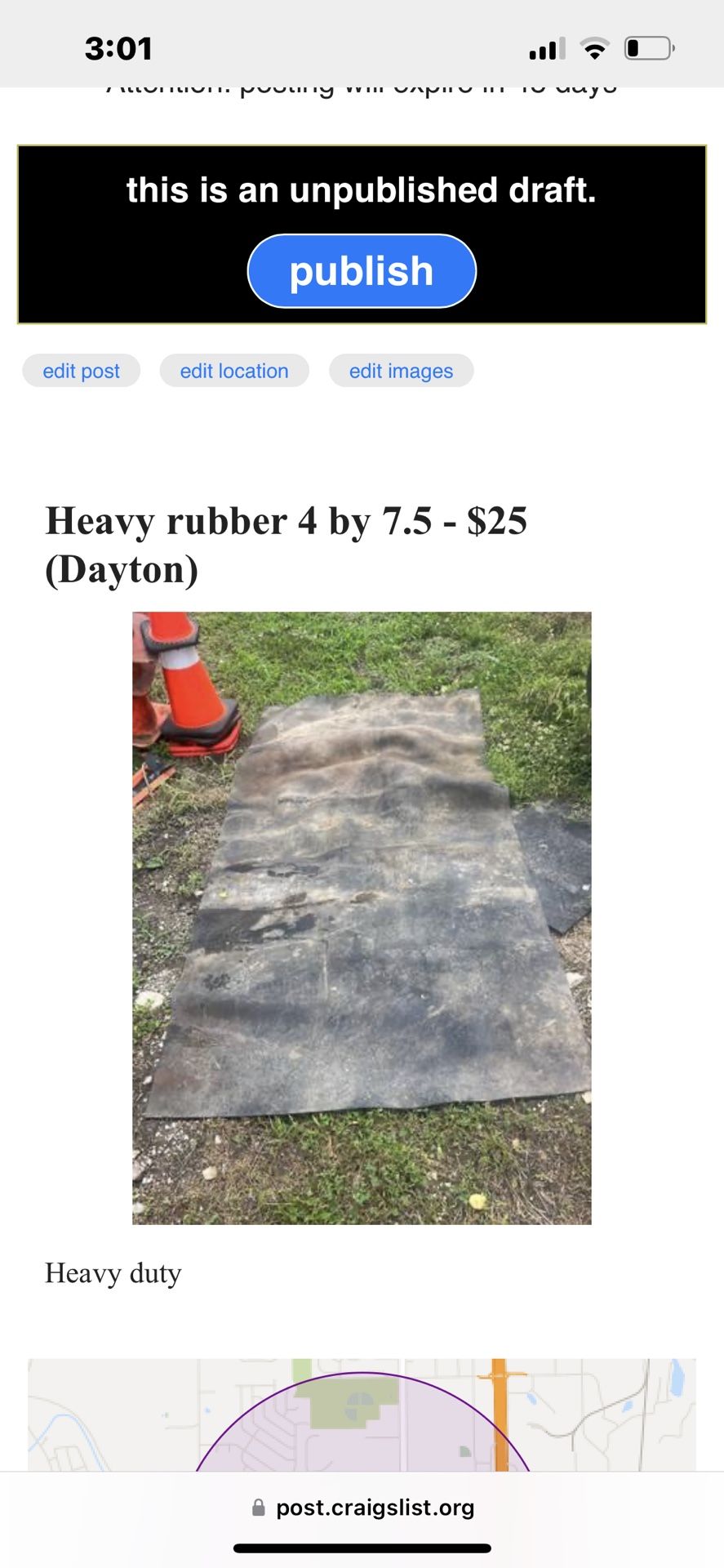 Rubber Mat4 By 7.5