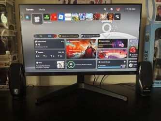Samsung Moniter 23inch with Speakers
