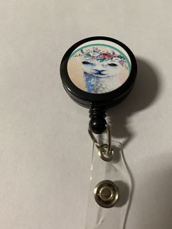 Llama badge reel