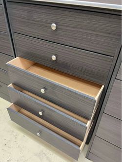5 Drawer grey