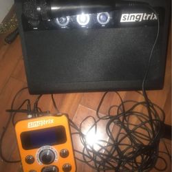 Sing Trix Karaoke Set Works Great Paid $400 Asking 150 Obo For Quick Sale
