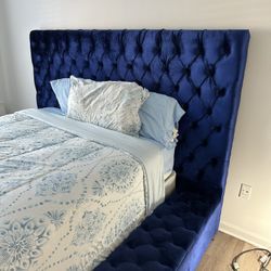 Queen size bed frame 