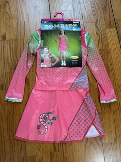 Disney Zombies Addison Girls Costume Size S (4-6)