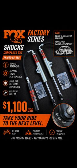 FOX 2.0 Factory Shock ( Class 9 or 11 )