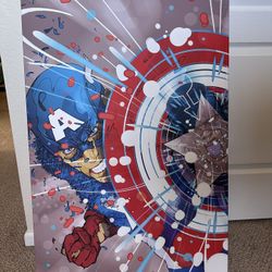 Captain American Canvas