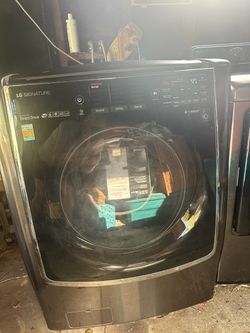 LG Signature Washer & Dryer