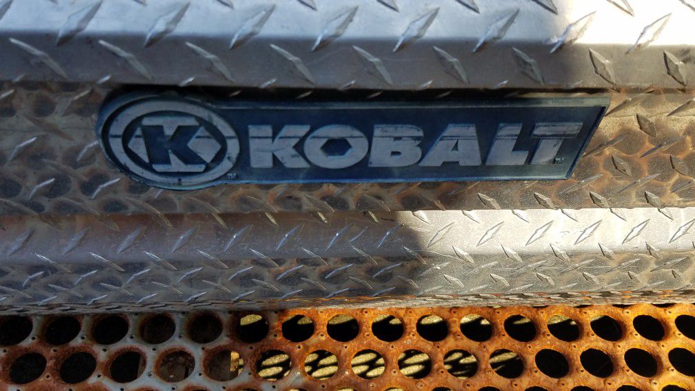 Kobalt tool box for small pickup