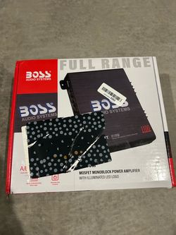 BRAND NEW Boss Audio Systems R1100M Monoblock Car Amplifier