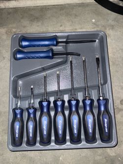 Snap on screw driver/ pry bar set