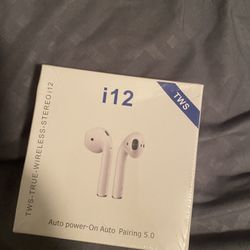  i12 TWS TRUE - WIRELESS - STEREO Brand new 