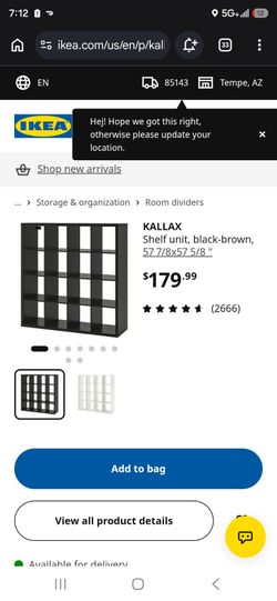 Ikea 4 × 4 cubicle