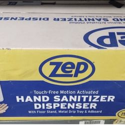 Zep TFHSU-1-2500PL Touch-Free Motion Hand Dispenser 84.54-oz with Stand -New