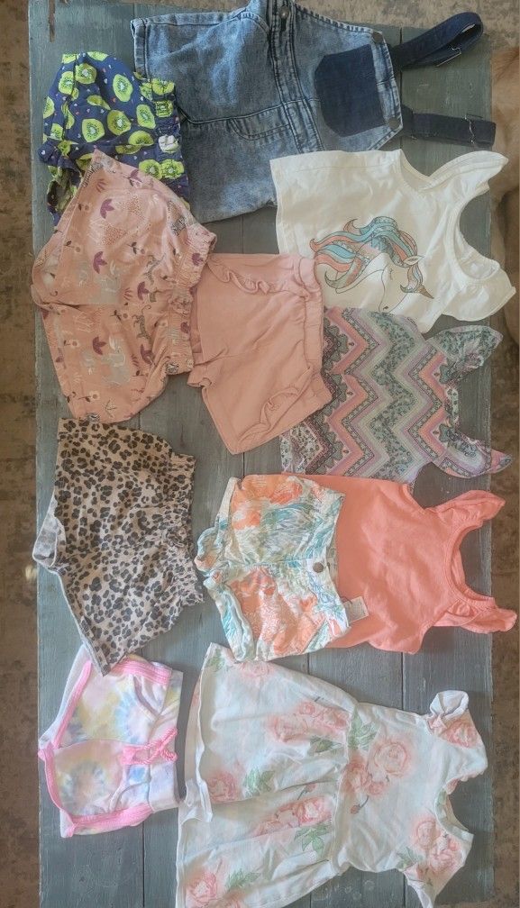 20 Piece Baby Girl 18 & 18-24 Mo Clothes Lot Summer Winter Fall Coat