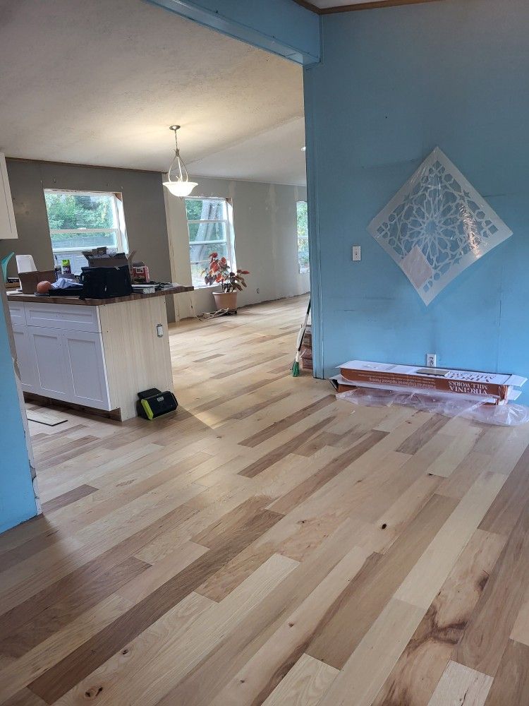 Virginia Mills Natural Hickory Engineered Hardwood Flooring