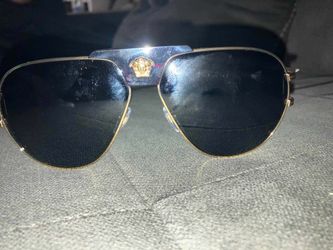 Versace black n gold Aviator