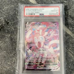 PSA 10 sylveon Vmax