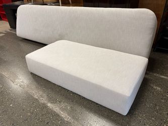 RESTORATION HARDWARE Sedona Natural Fabric Sectional Sofa Cushions (Set of 2)