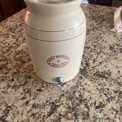 Vintage Miami Pottery 2 Gallon Beverage Crock 