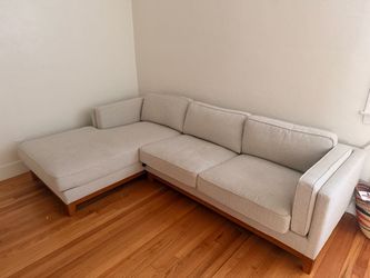 Like NEW West Elm Couch - excellent condition, boxes still available. $1500 new!