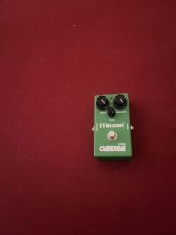 Maxon OD808 Overdrive Guitar Effect Pedal