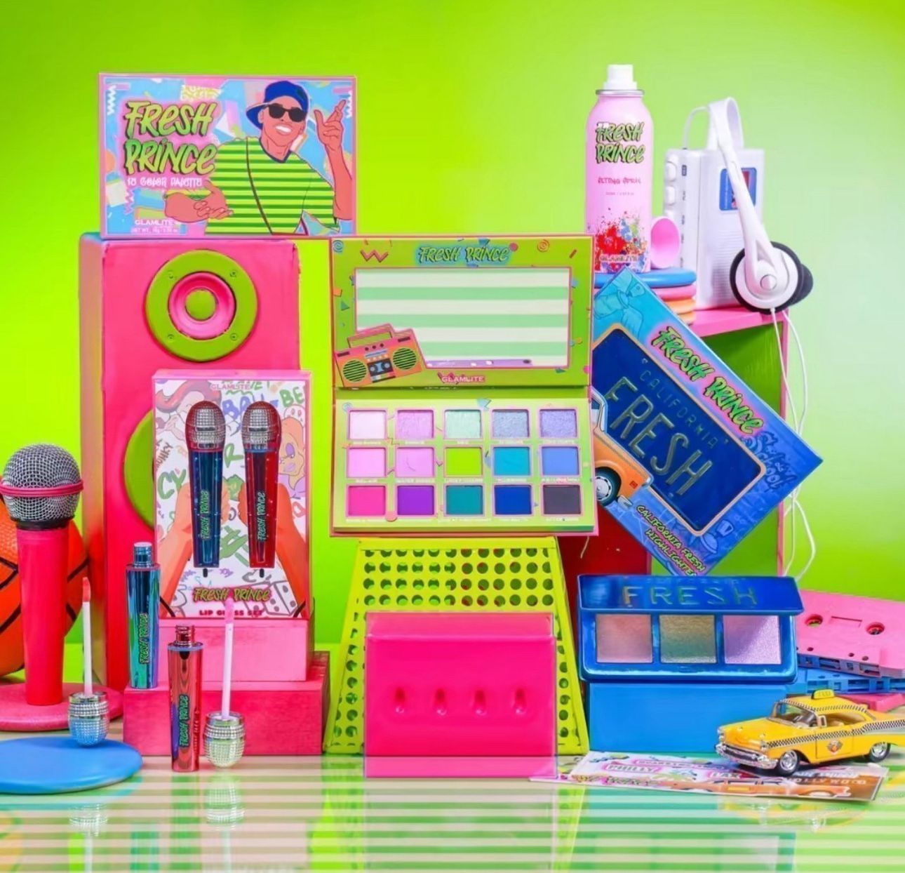 Fresh Prince Makeup Set Glamlite PR BOX