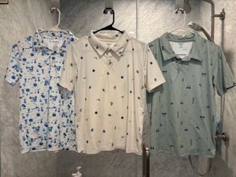 Boys size 14 bundle: 3 tops + pants