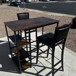 Bar Height Table And Chairs