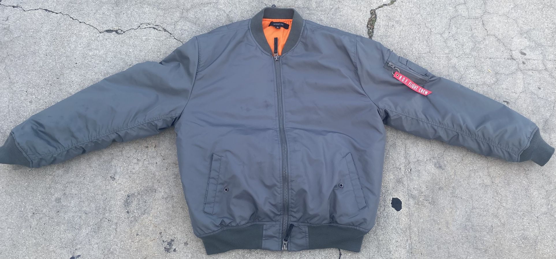 Grey Bomber jacket