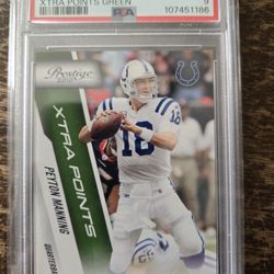 Peyton Manning 11/25 PSA 9